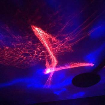 Abajur Projetor Aurora Diamante