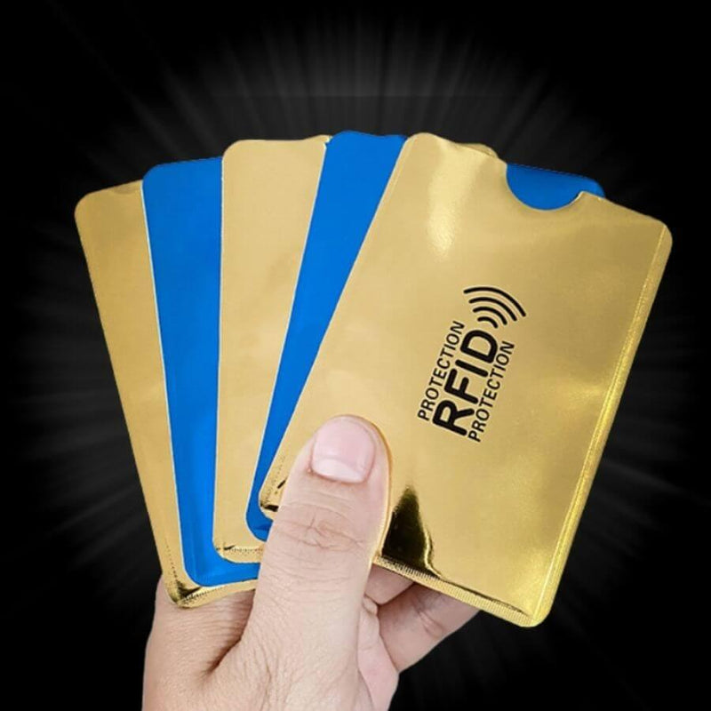 Capa protetora de cartão RFID