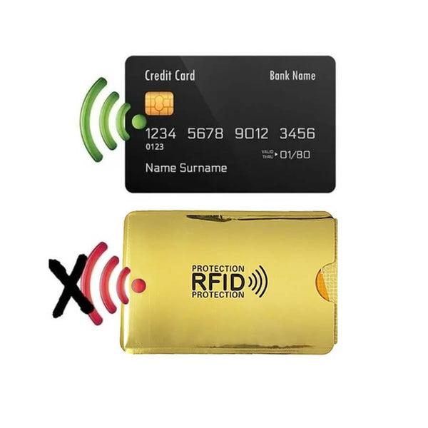 Capa protetora de cartão RFID