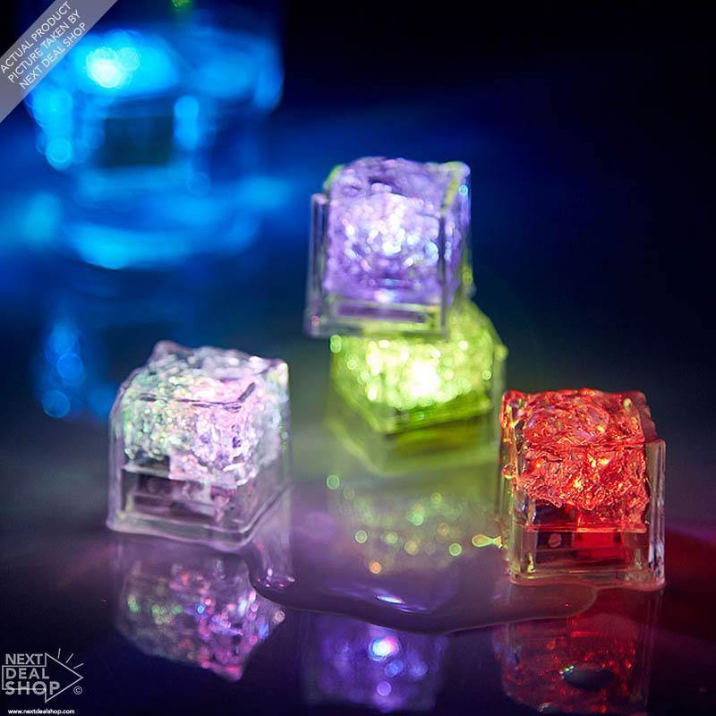 Jogo de Cubos de Gelos de LED com Ativação por Água!